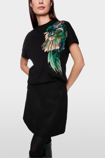 Feather Print T-shirt