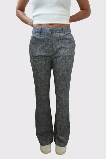 Tailored Trouser – Navy Mélange