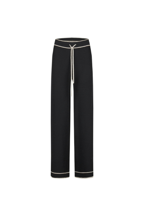 Contrast Stitch Pants
