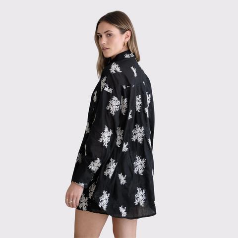 Charli Celina Embroidered Cotton Set