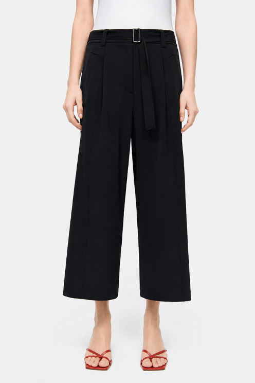 Celeste Wide Fit Cropped Trousers