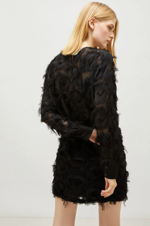 Marella Damien Feather Long Sleeve Top