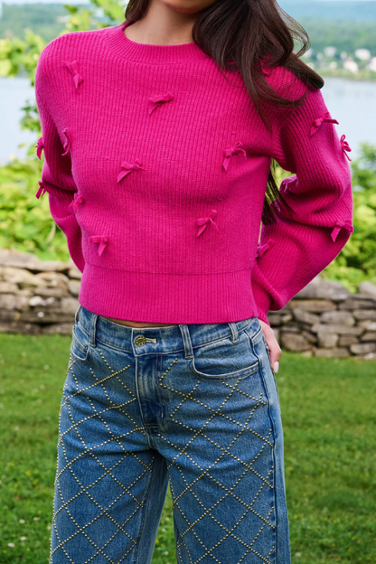 Melia Bow Sweater