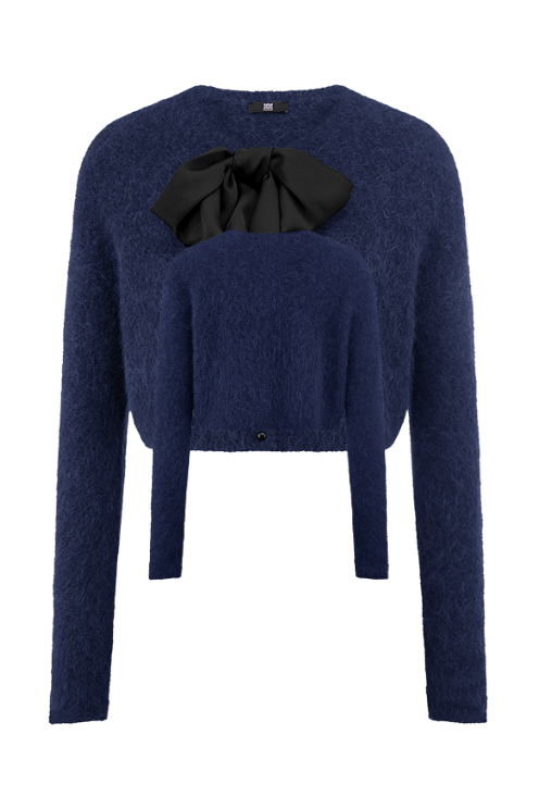 Short Bow Cardi