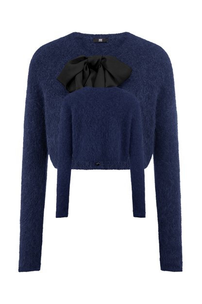 Short Bow Cardi