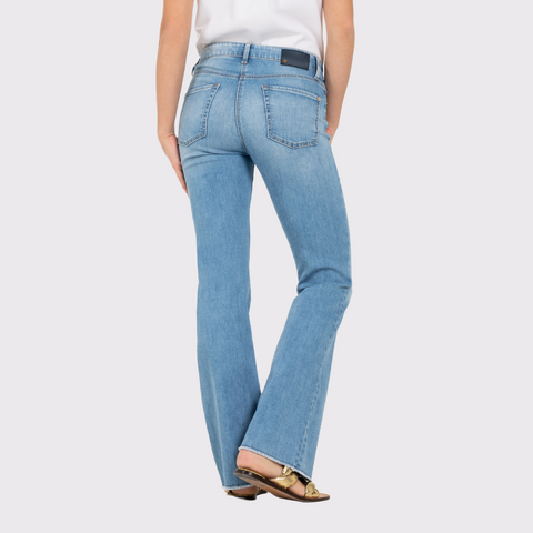 Cambio Paris Flared Summer Weight Stretch Denim