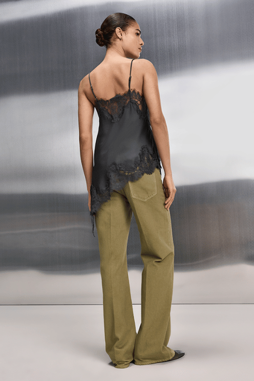 Asymmetrical Lace Camisole