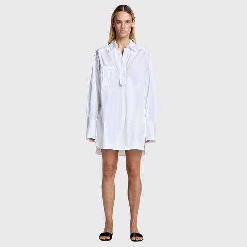 Smythe Over The Head Shirt Dress