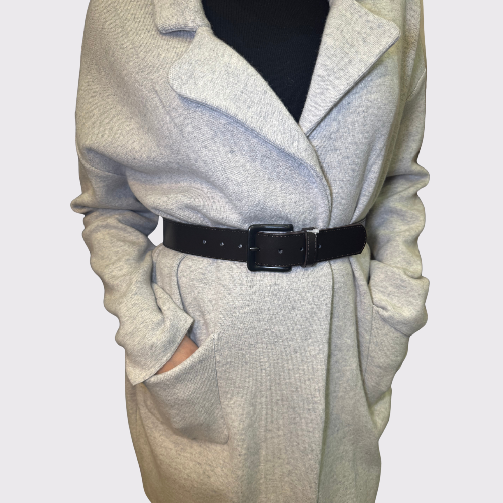 Anne Claire Longer Knitted Single Button Coat