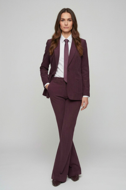 Corduroy Tailored Blazer