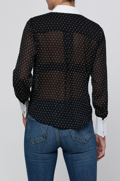 Sona Poplin Collar Blouse