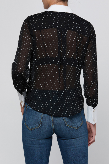 Sona Poplin Collar Blouse