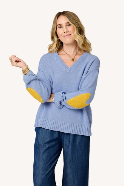 Frenchy V-Neck Sweater