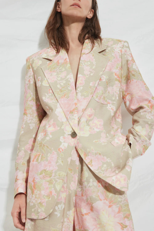Notched Lapel Blazer