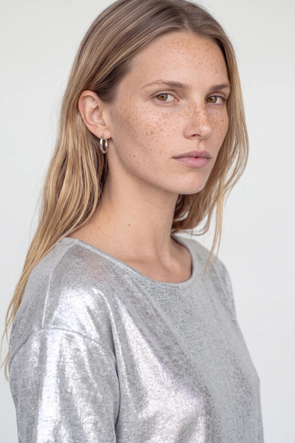 Metallic Tee