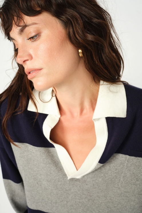 Bold Stripe Sweater