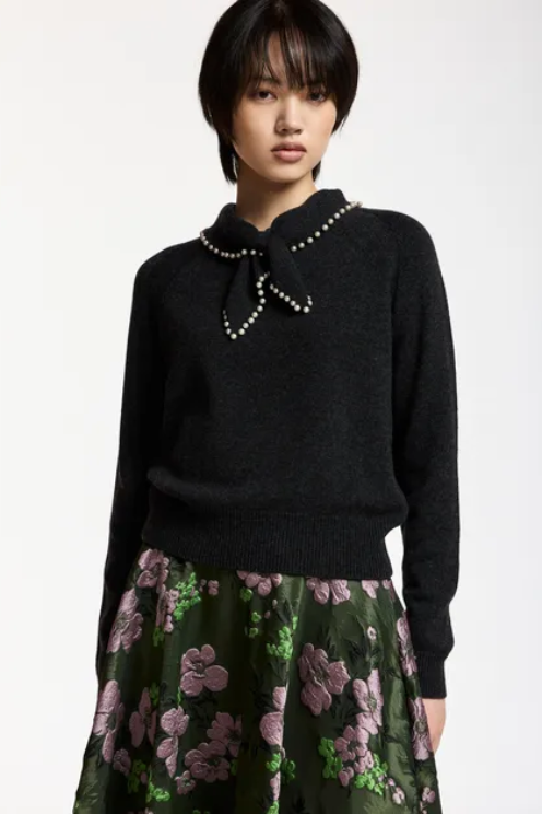Pearl Embellished Sweater