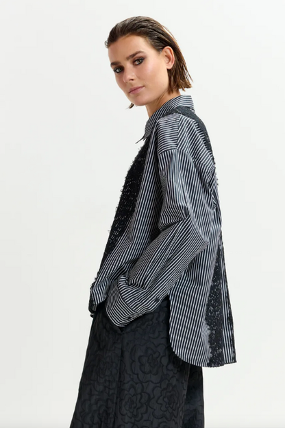 Isan Lace Trim Blouse