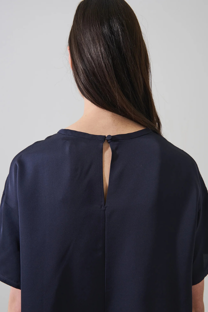 Silk Satin Oversized Tee