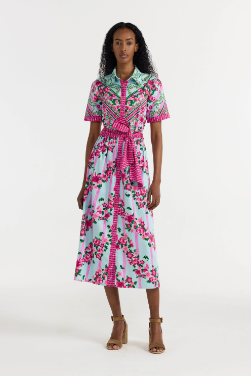Vivienne Dress in Bellis Ornamental