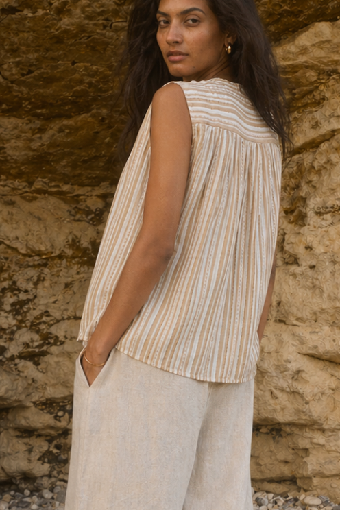 Amelia Stripe Blouse