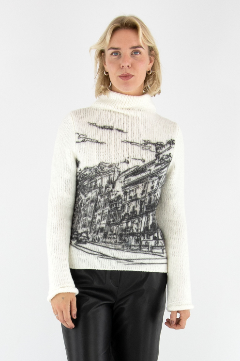 City Sketch Turtleneck Sweater