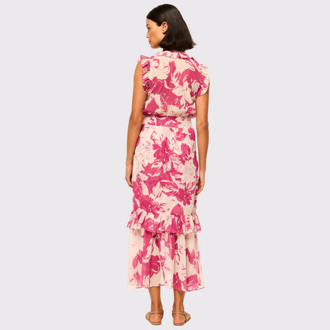 Misa Kidada Dress - Fuschia Floral