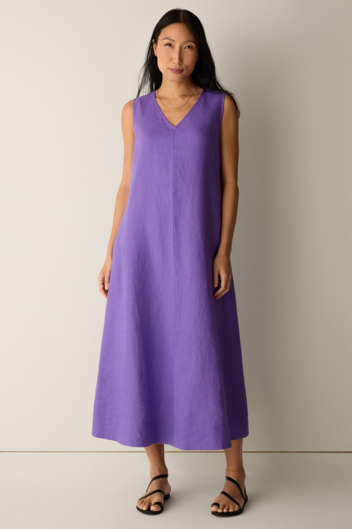 Organic Linen Easy Dress