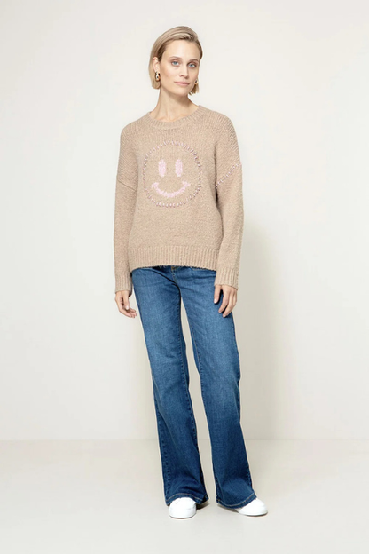 Knit Smiley Sweater