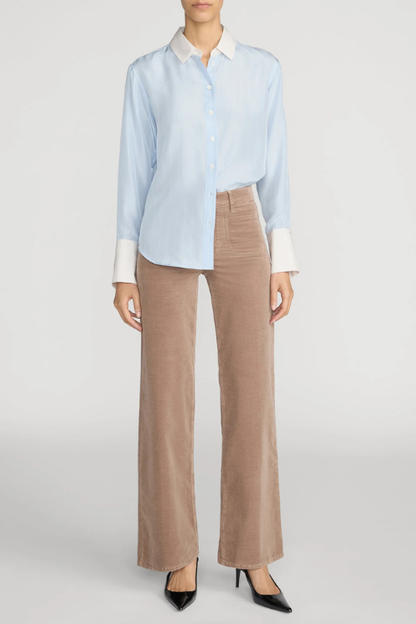 Le Slim Palazzo Modernist Pocket Corduroy