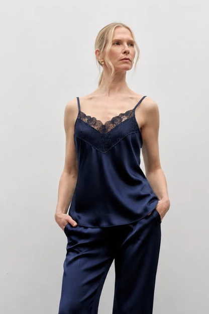 Satin Lace Cami