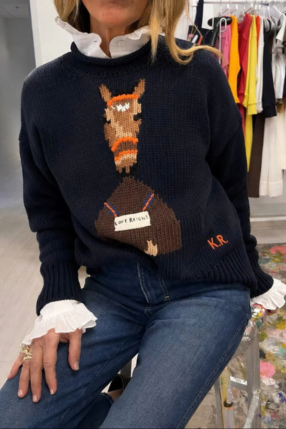 Roll Neck Love Reigns Sweater