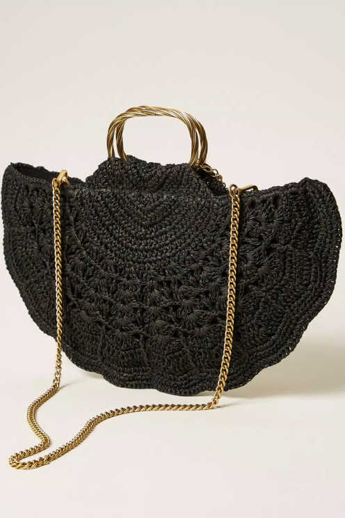 Crochet Raffia Bag