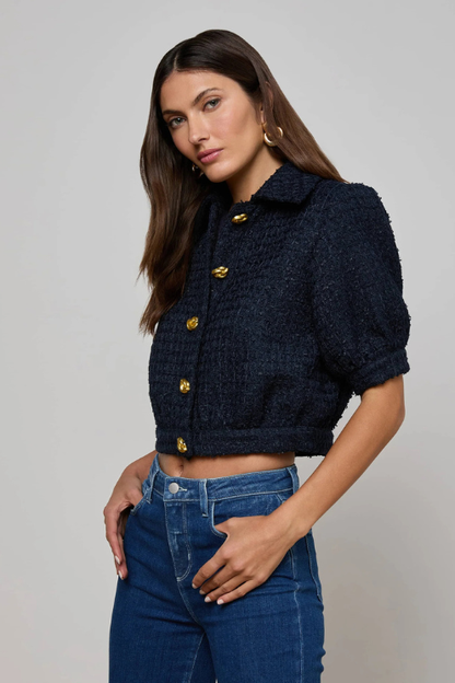 Cove Cropped Tweed Jacket