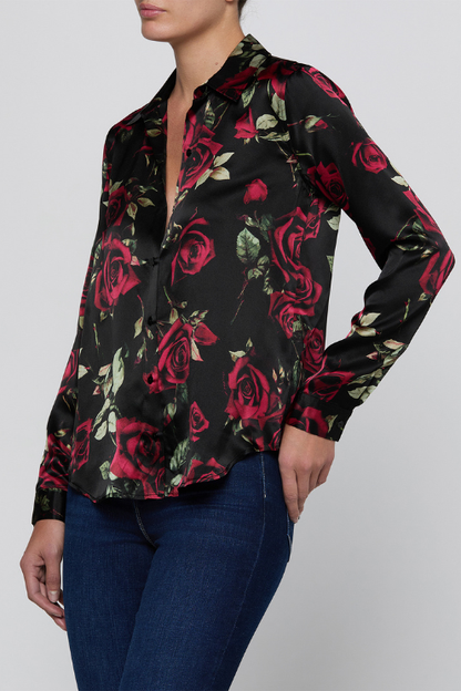 Tyler L/s Blouse - Romantic Rose