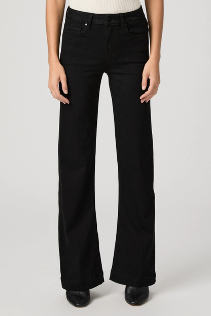 Leenah 32" Wide Leg Jean - Black Shadow
