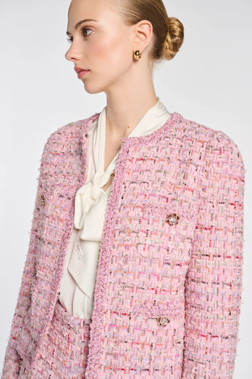 Braided Tweed Jacket