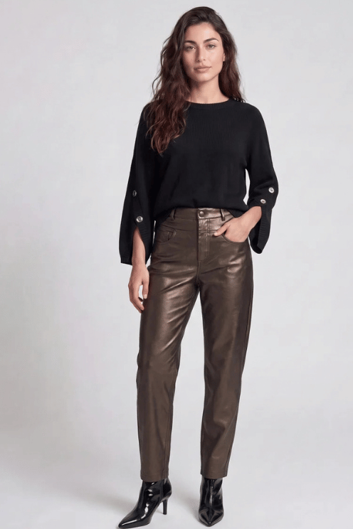 Sweater with Decorative Sleeves