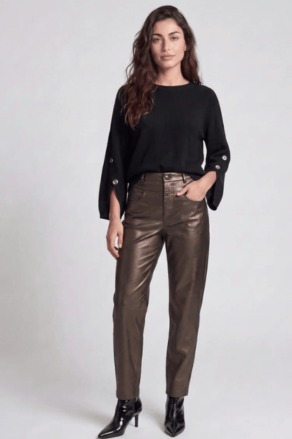 Sweater with Decorative Sleeves