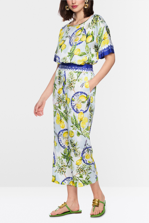 Mediterranean Pull-on Trouser