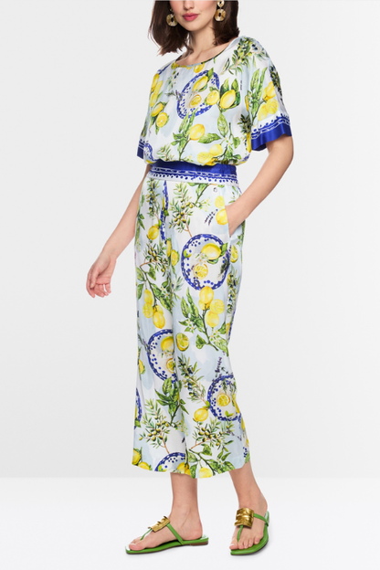Mediterranean Pull-on Trouser