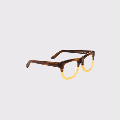 Caddis D28 Reading Glasses in Bullet Coffee