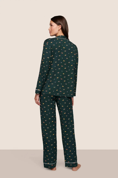 Gisele Printed TENCEL™ Modal Long PJ Set