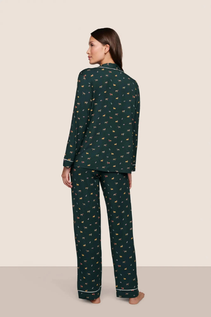 Gisele Printed TENCEL™ Modal Long PJ Set