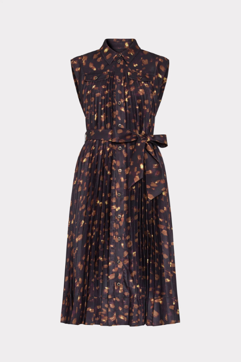 Johanna Printed Twill Dress