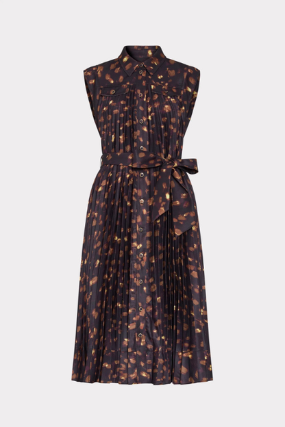 Johanna Printed Twill Dress