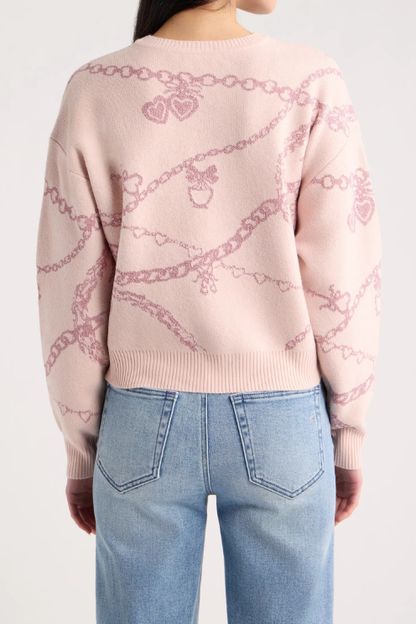 Calindra Metallic Sweater