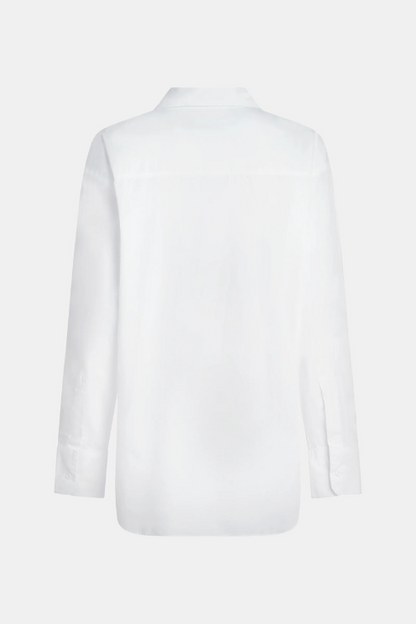 Modern White Blouse