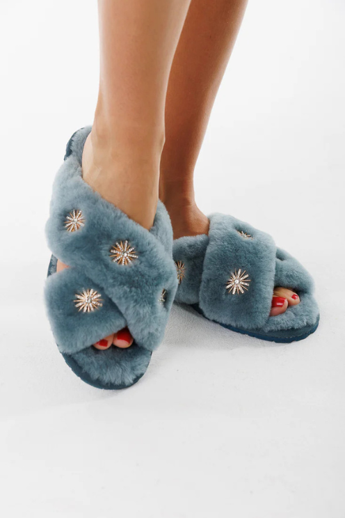 Crystal Sheep Slippers