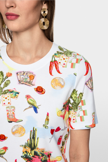 Desert Fiesta Print Tee